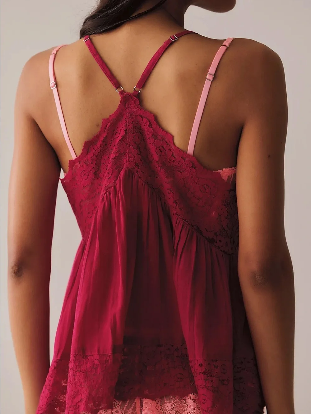 Free People sheer lace